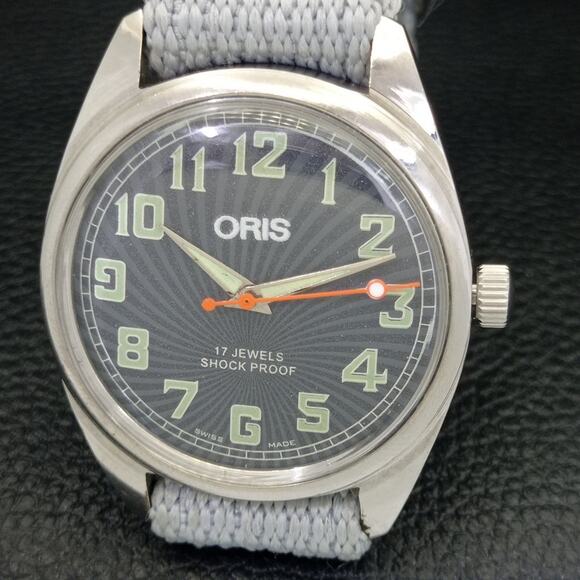 Oris Men's Silver and Gray Watch - Picture 3 of 9